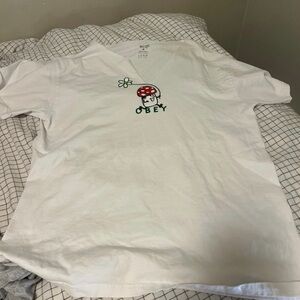 obey off the shoulder tee